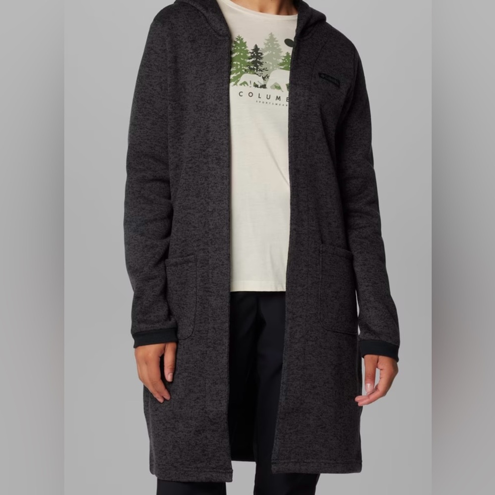 Columbia Women's Hooded Montavilla Sweater face fleece Cardigan 2025 never worn